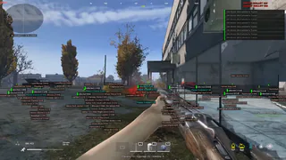 Stream-Proof DayZ Cheat Overlay Setup — DayZ cheat gameplay screenshot