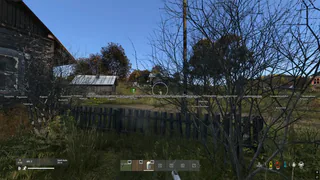 DayZ thermal ESP wallhack with skeleton outlines, HP, and distance readouts